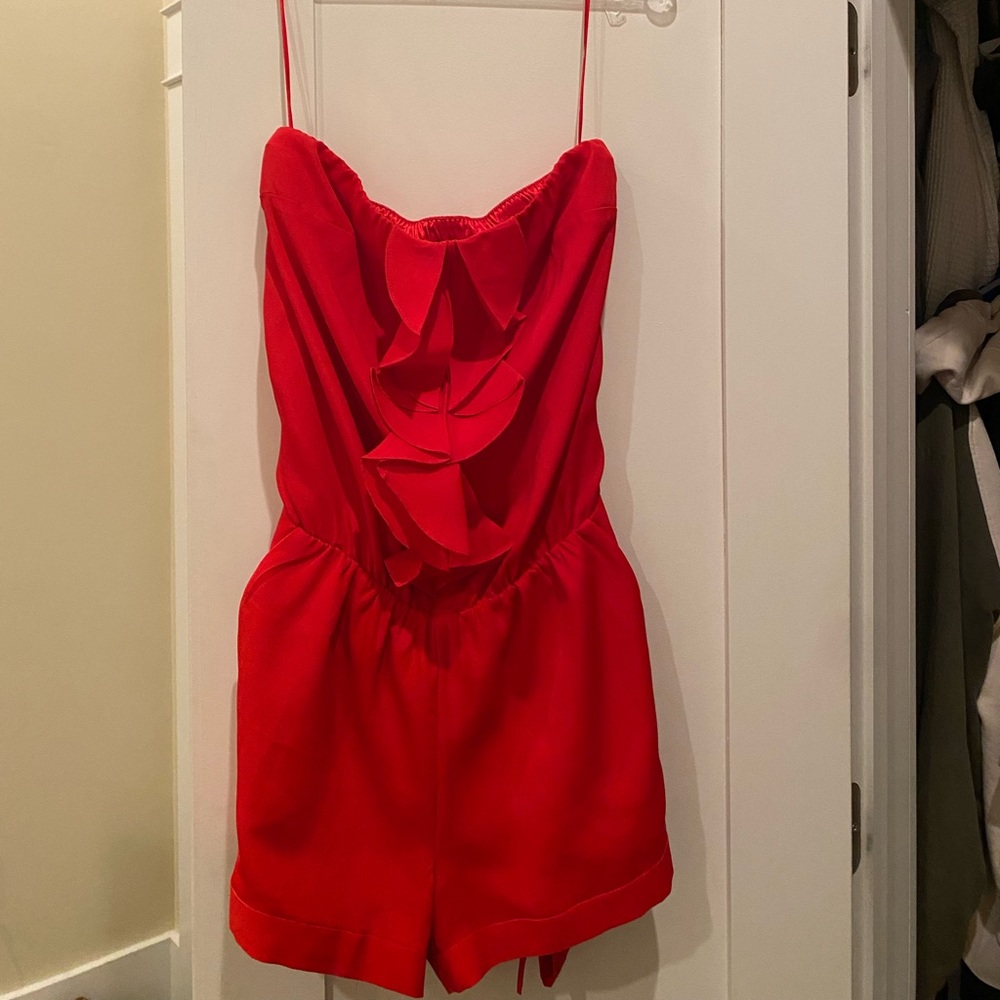 Red Express Romper